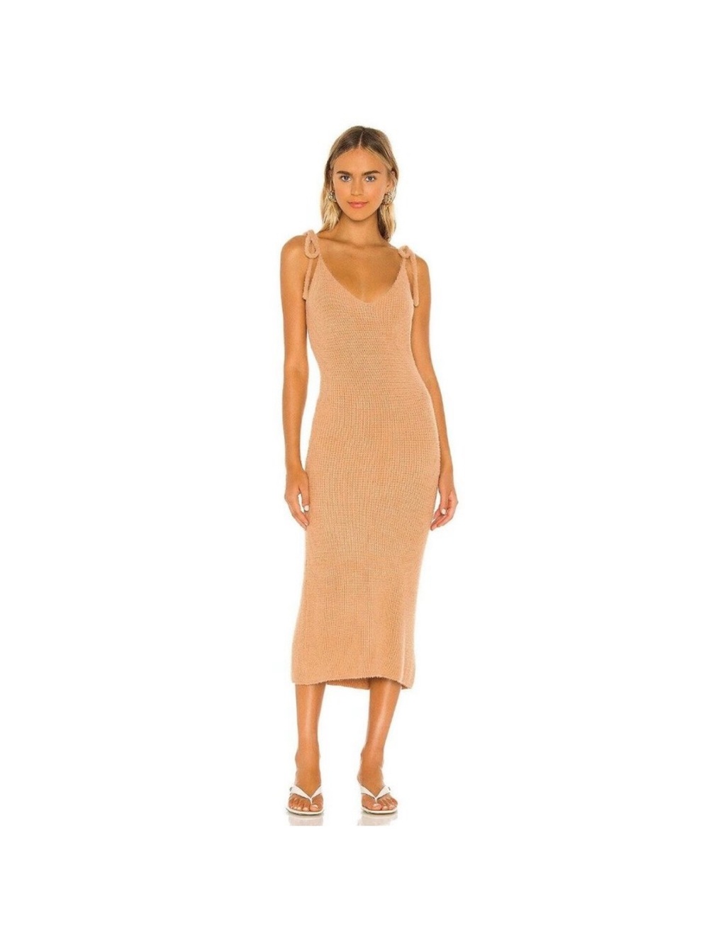 Revolve | Dresses | SNDYS Fur Baby Dress - Camel